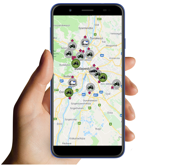 Mobilnezet-GPS nyomkoveto